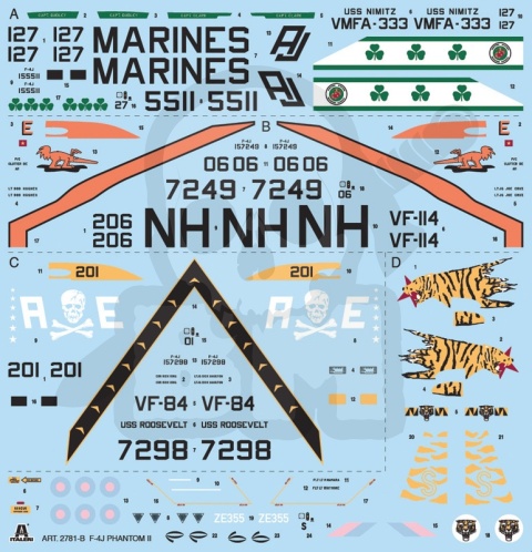1:48 Model samolotu F-4J Phantom II