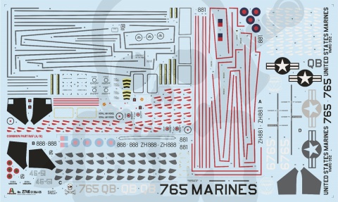 1:48 Model samolotu transportowego C-130J C5 Hercules