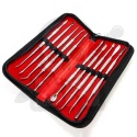 10x Professional Sculpting Tools with case - Narzędzia rzeźbiarskie 10 szt.