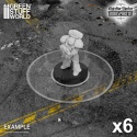 Basic Clear Objective Marker Kill Team compatible - znaczniki celów 6 szt.