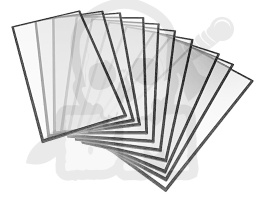 Basic WTC Glasspack Footprints 10x - znaczniki budynków 10 szt