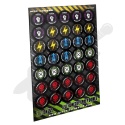 WTC Token Set Wh40k compatible – 10th Edition - Zestaw żetonów 35 szt.