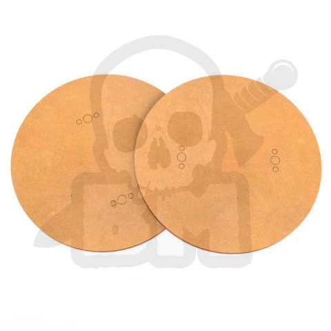 MDF Bases - Round 100 mm podstawki pod figurki 2 szt.