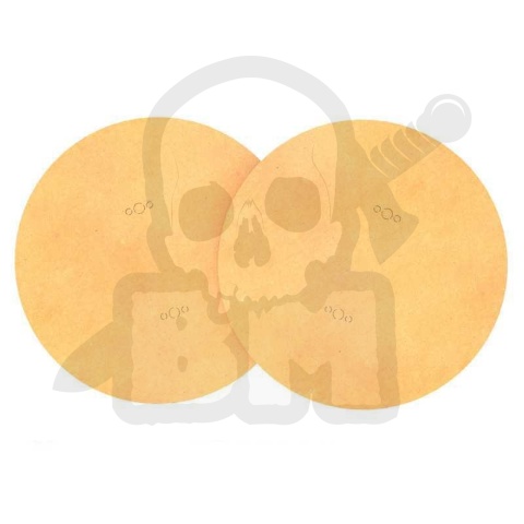 MDF Bases - Round 130 mm podstawki pod figurki 2 szt.