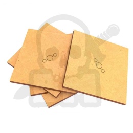 MDF Bases - Square 50 mm podstawki pod figurki 50x50mm