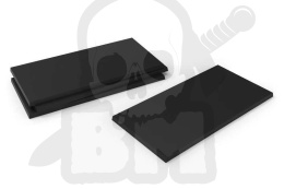 Plastic Bases 100x50 mm podstawki pod figurki 4 szt.