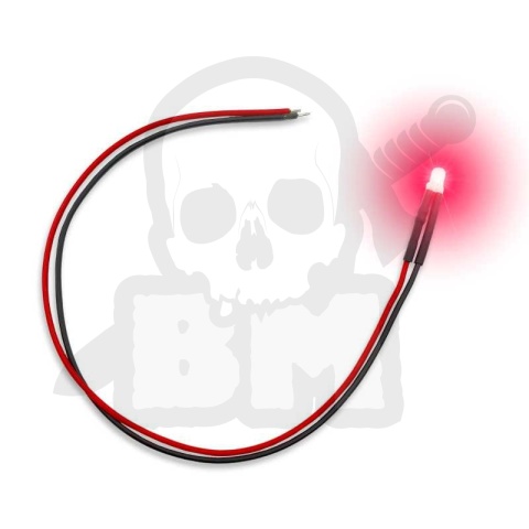 Czerwone migoczące diody LED 3 mm 10 szt.