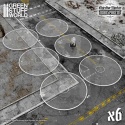 Basic Clear Objective Marker Wh40k compatible - znacznik celu 6szt
