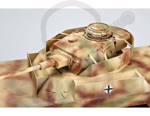 Trumpeter 00369 German Panzerjagerwagen 1:35 - wagon pociągu pancernego