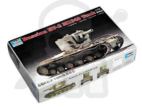 Trumpeter 07235 Ciężki czołg KW-2 (mod 1940) 1:72