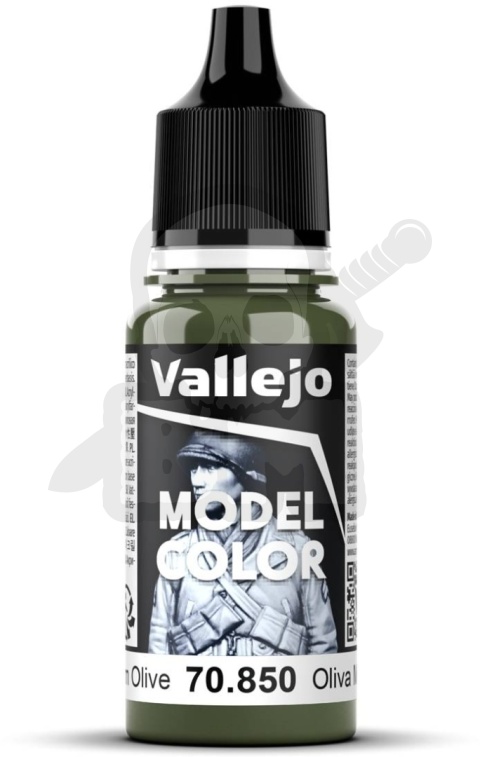 Vallejo 70850 Model Color 18ml Medium Olive