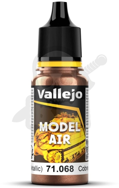 Vallejo 71068 Model Air 18ml Copper Vallejo 71068 Model Air 18ml Copper