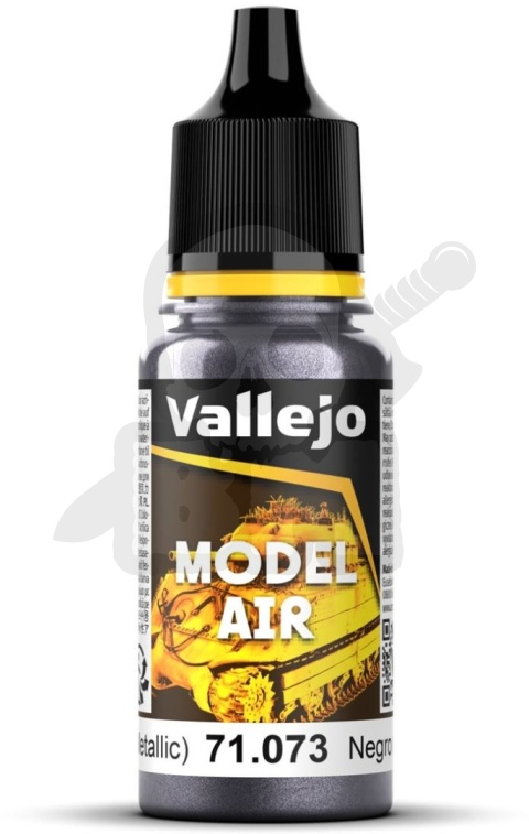 Vallejo 71073 Model Air 18ml Black Metal Vallejo 71073 Model Air 18ml Black Metal