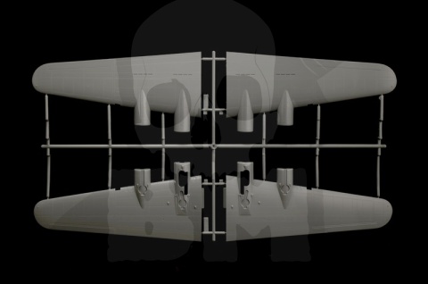 1:72 Model bombowca B-17F Flying Fortress