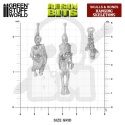 3D printed set - Hanging Skeletons 1:48 - szkielety wisielców 8 szt.