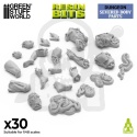 3D printed set Severed Body Parts 1:48 - rozczłonkowane ciała 30 kawałków