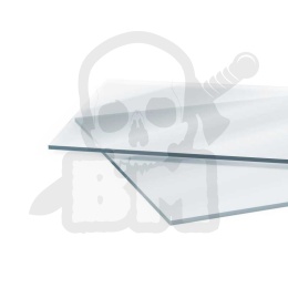 Acrylic sheet 200x200x3 mm - przezroczyste płyty akrylowe 2 szt.