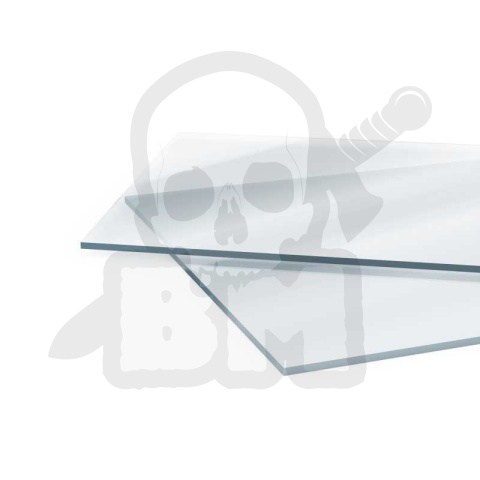 Acrylic sheet 200x200x3 mm - przezroczyste płyty akrylowe 2 szt.