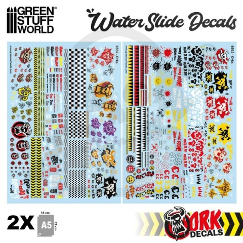 Waterslide Decals - Orcs - kalkomanie