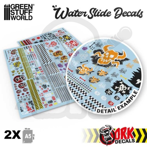 Waterslide Decals - Orcs - kalkomanie