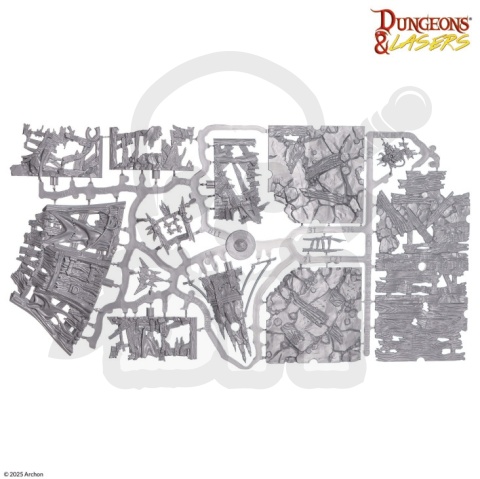 Dungeons & Lasers - Goblin Lair - Legowisko Goblinów