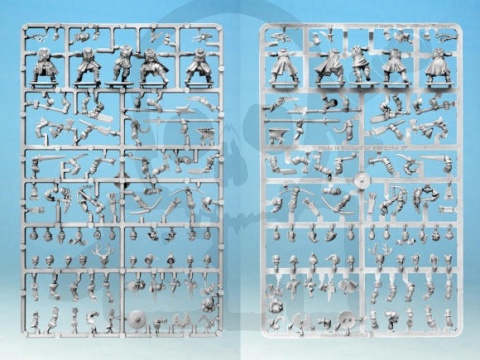 Frostgrave Cultists III - kultyści -- 20 szt.