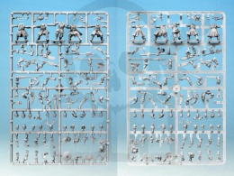 Frostgrave Cultists III - kultyści -- 5 szt.