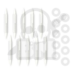 Refills for refillable marker pens Size 2 - końcówki markerów 10 szt.