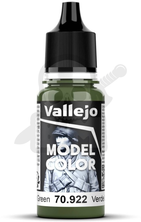 Vallejo 70922 Model Color 18ml Uniform Green 70.922