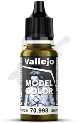 Vallejo 70998 Model Color 18ml Bronze 70.998