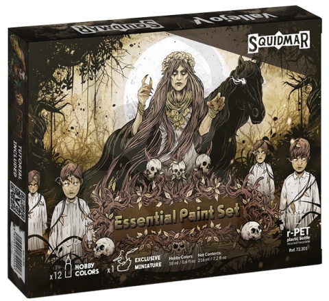 Vallejo 72201 Game Color - Essential Paint Set by Squidmar 12 farb