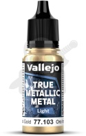 Vallejo 77103 True Metallic Metal 18ml Imperial Gold