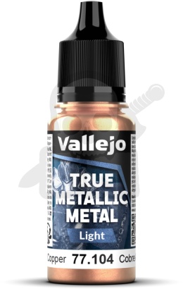 Vallejo 77104 True Metallic Metal 18ml Ancient Copper