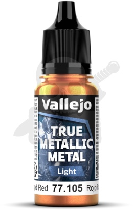 Vallejo 77105 True Metallic Metal 18ml Forged Red