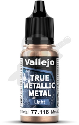 Vallejo 77118 True Metallic Metal 18ml Rusty Metal