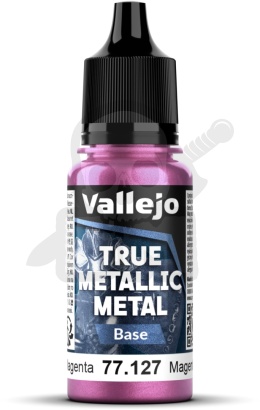Vallejo 77127 True Metallic Metal 18ml Crimson Magenta