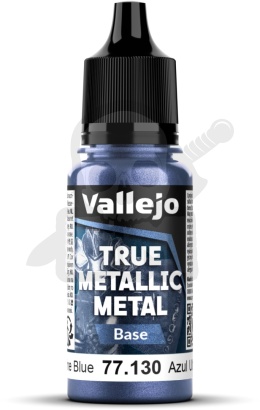 Vallejo 77130 True Metallic Metal 18ml Ultramarine Blue