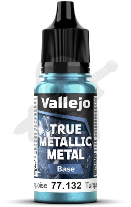 Vallejo 77132 True Metallic Metal 18ml Hydra Turquoise