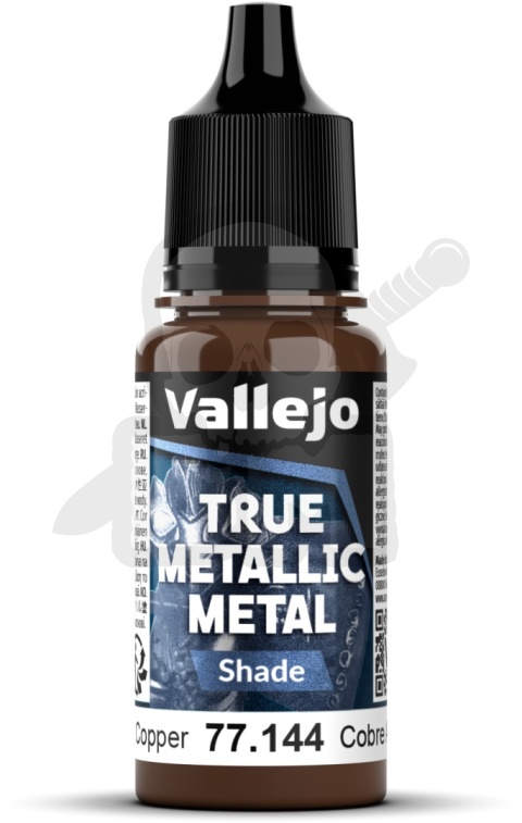 Vallejo 77144 True Metallic Metal 18ml Ancient Copper