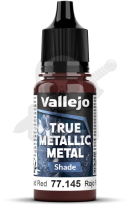 Vallejo 77145 True Metallic Metal 18ml Forged Red