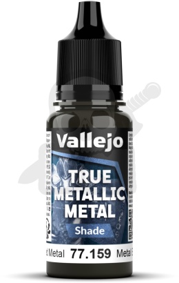 Vallejo 77159 True Metallic Metal 18ml Aged Metal