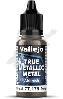 Vallejo 77179 True Metallic Metal 18ml Aged Metal
