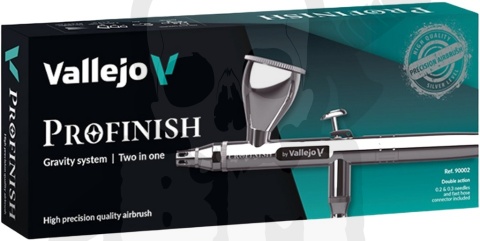 Vallejo 90002 Airbrush - Aerograf Profinish - Gravity system - Two in one