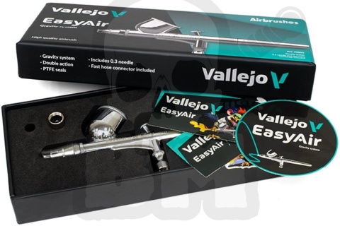 Vallejo 90003 Airbrush - Aerograf EasyAir 0.3 - Gravity system