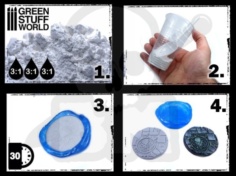 Green Stuff Acrylic Resin 500gr - Żywica akrylowa