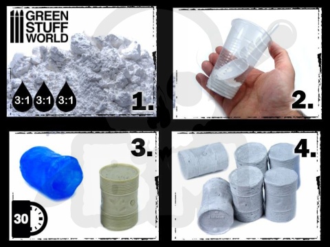 Green Stuff Acrylic Resin 500gr - Żywica akrylowa