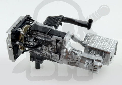 1:24 Mercedes Benz Actros MP4 Gigaspace - model ciężarówki