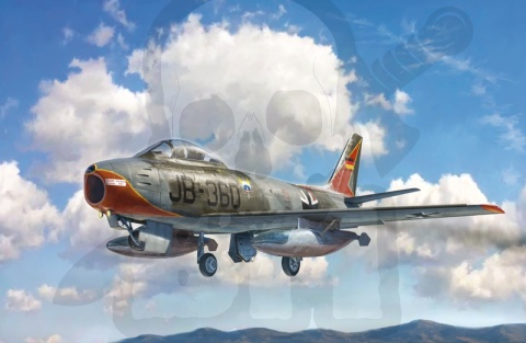 1:48 F-86E Sabre - model samolotu odrzutowego