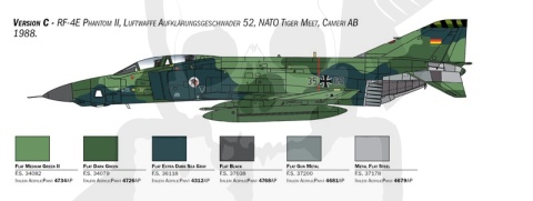 1:48 RF-4E Phantom II - model samolotu odrzutowego