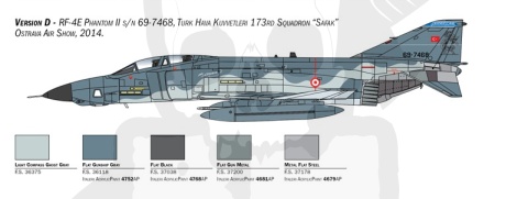 1:48 RF-4E Phantom II - model samolotu odrzutowego